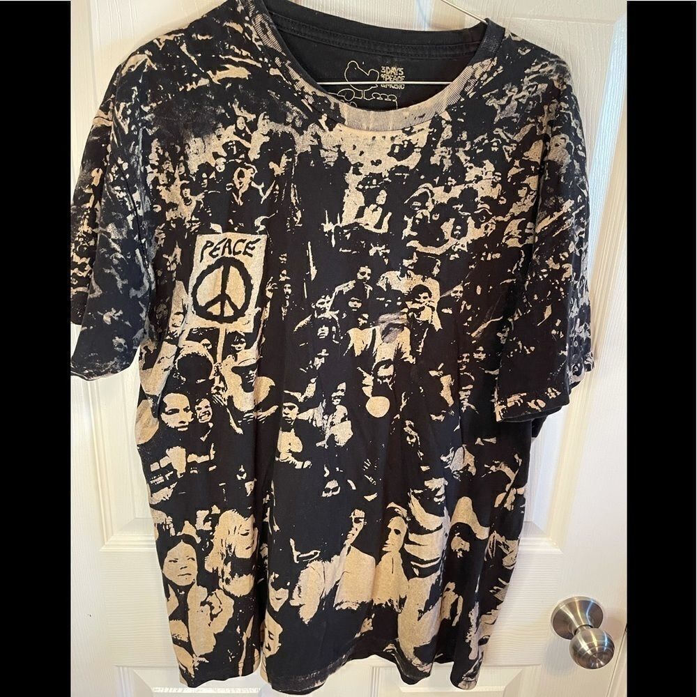 Woodstock 2009 reprint T-shirt sz L